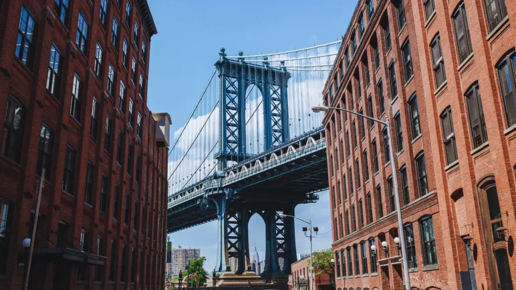 Down Under The Manhattan Bridge Overpass