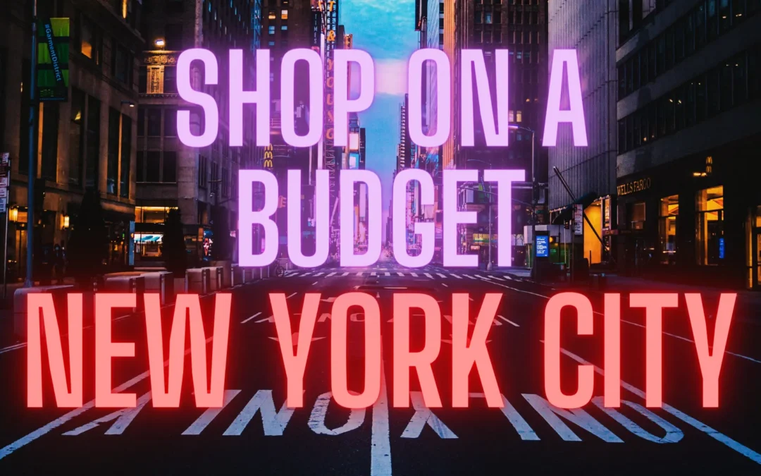 19 Best Places To Go Shop in New York On A BUDGET